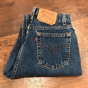 Levi 560 high waisted jeans 7JR